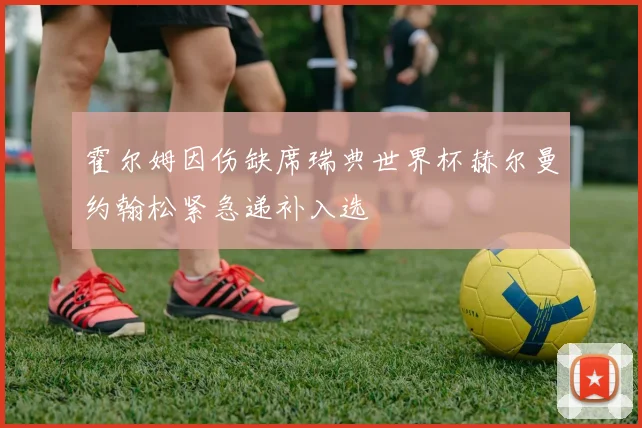 霍尔姆因伤缺席瑞典世界杯赫尔曼约翰松紧急递补入选